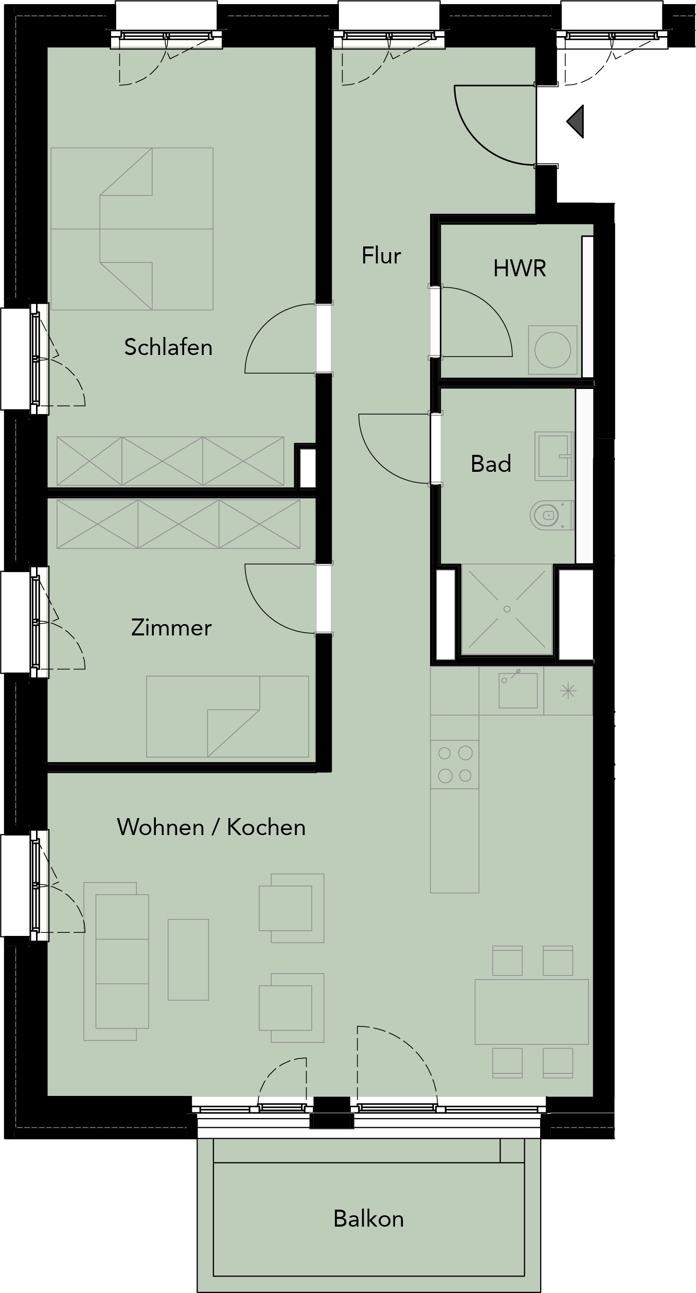 Wohnung J57