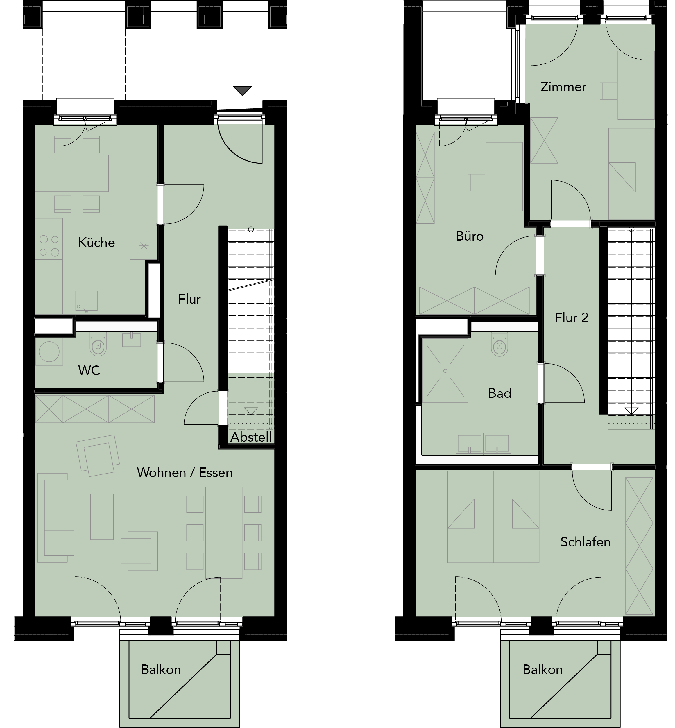 Maisonettewohnung J63